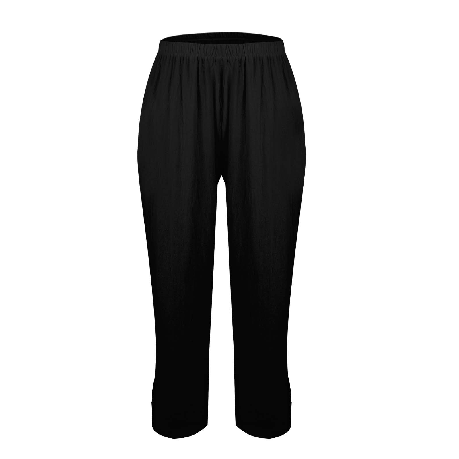 thumbnail image 4 of Pantalones casuales de pierna recta para mujer: cómodos pantalones para el día a día, las vacaciones y el senderismo, 4 of 8